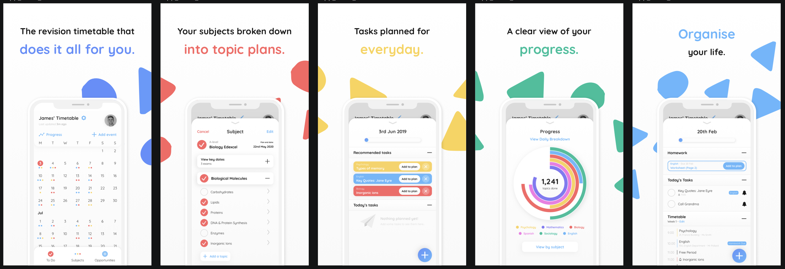 Adapt Revision Timetable F6S